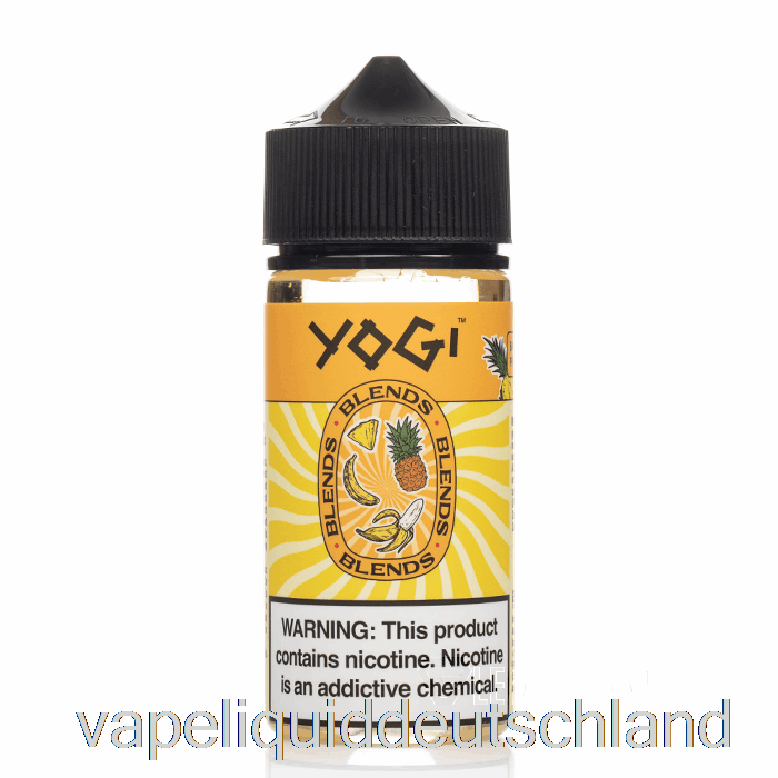 Bananen-Ananas-Eis – Yogi-Mischungen – 100 Ml 0 Mg Vape-Flüssigkeit